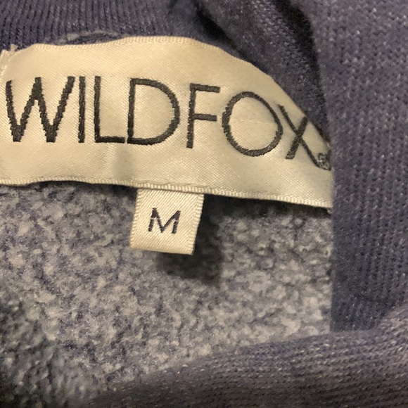 Wildfox Navy Blue “ Cookings Rules” Soft Relaxed Hoodie - Picture 6 of 6